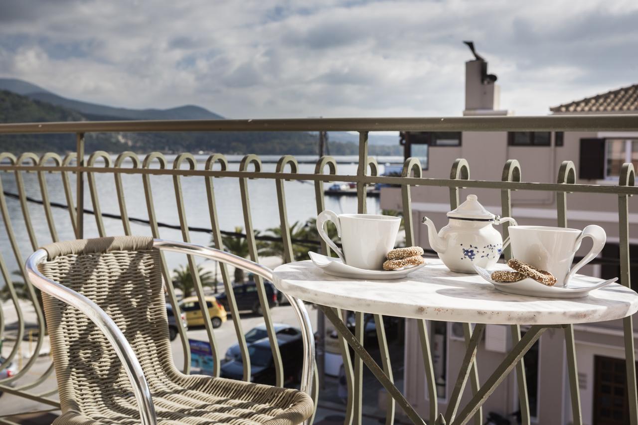 Twin or Double Room with Balcony and Side Sea View