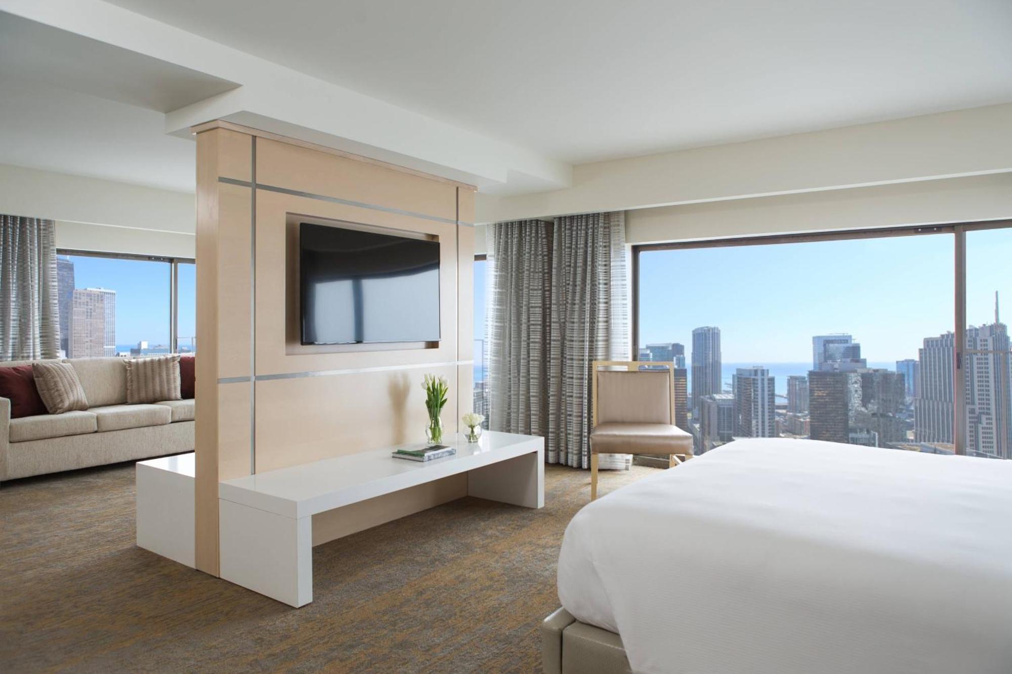 Suite met 1 Slaapkamer en Premium Uitzicht op de Stad