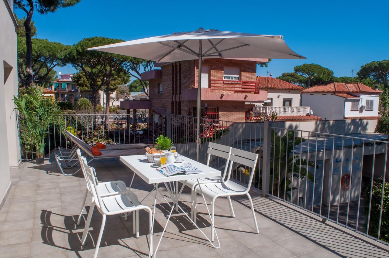 Apartment mit Poolblick