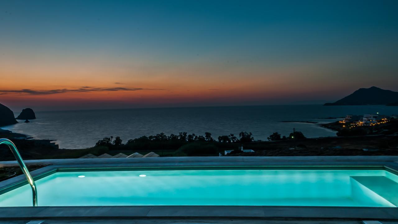 Milos Breeze Deluxe Suite with Private Pool and Panoramic Sea View