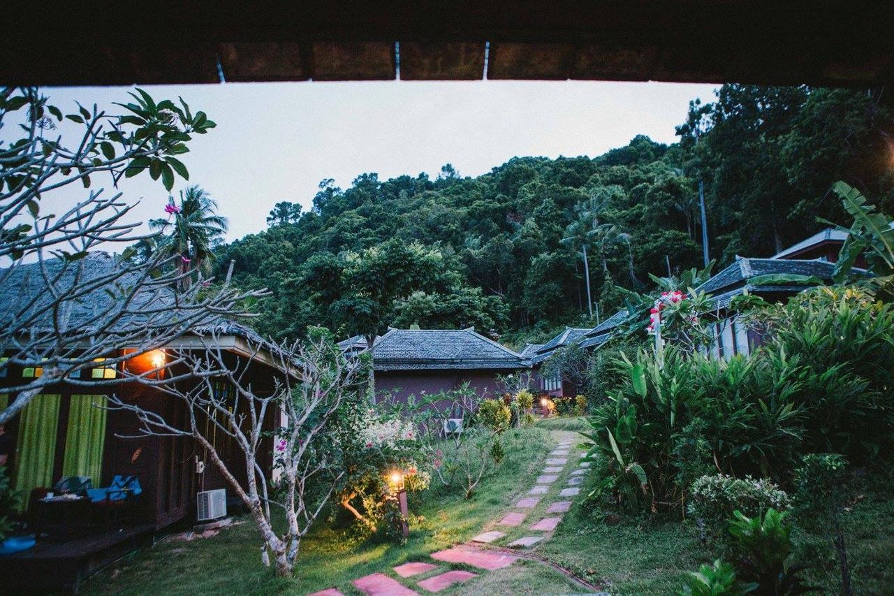Bungalow mit Gartenblick