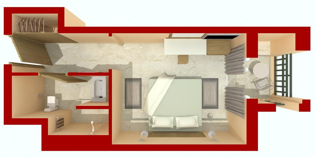 Doppelzimmer mit Gartenblick