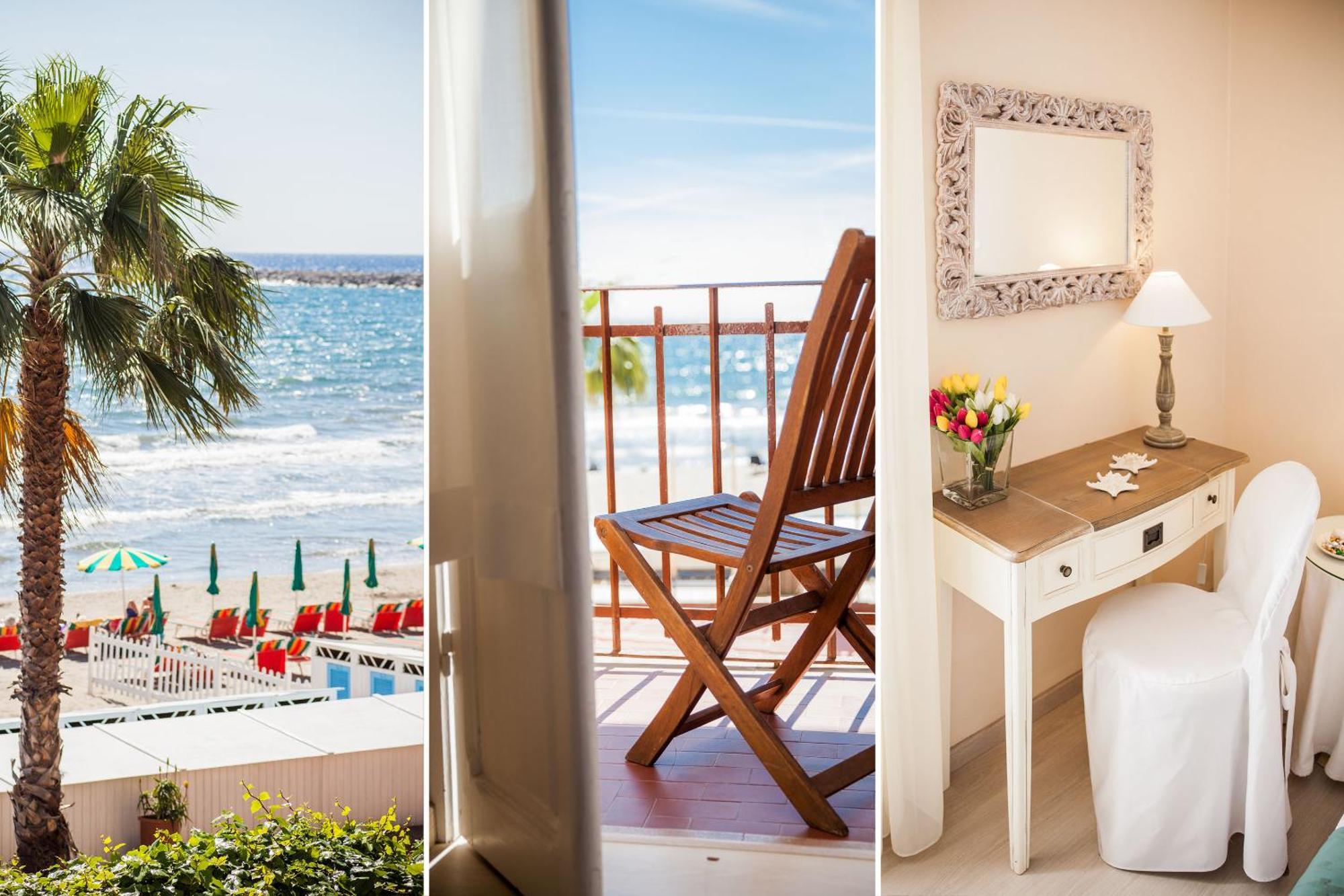 Habitación Doble con balcón y vistas al mar