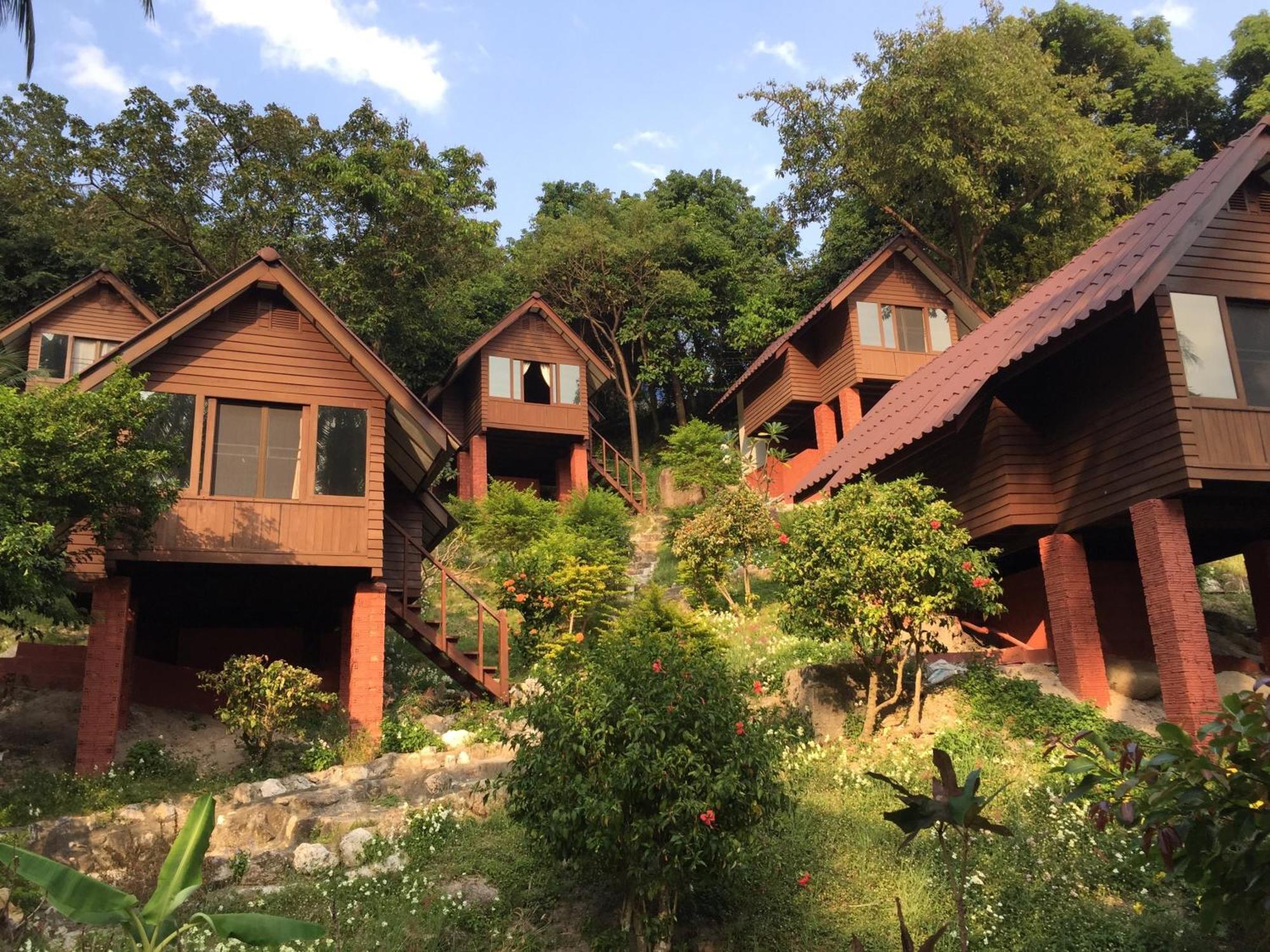 Hütte mit Klimaanlage in Hügellage