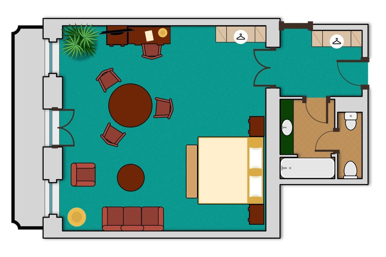 Junior Suite mit Zugang zum Wellnessbereich