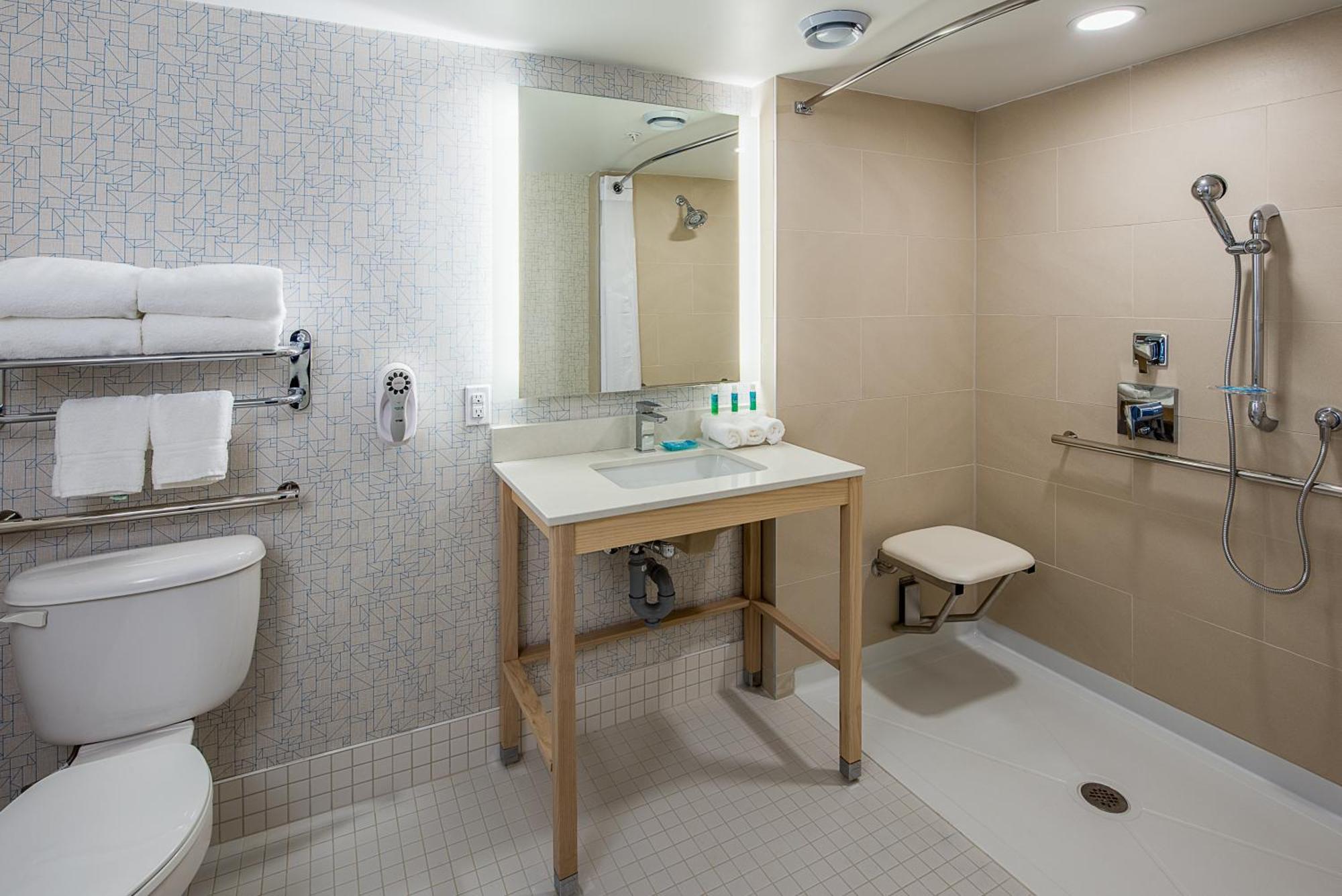 King Room with Roll-In Shower - Disability Access
