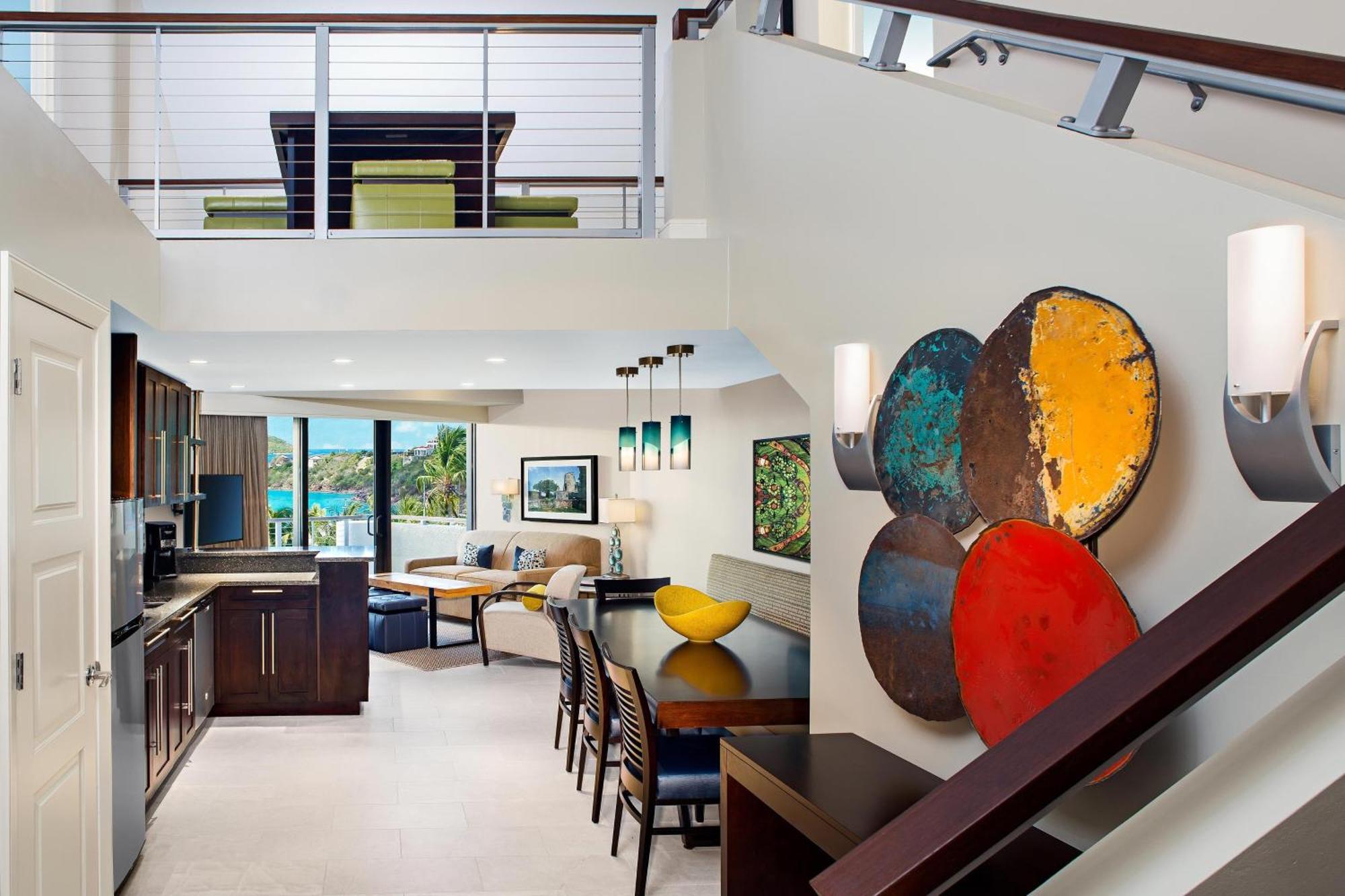 2 Bedroom Bi-level Loft, Resort view, Balcony