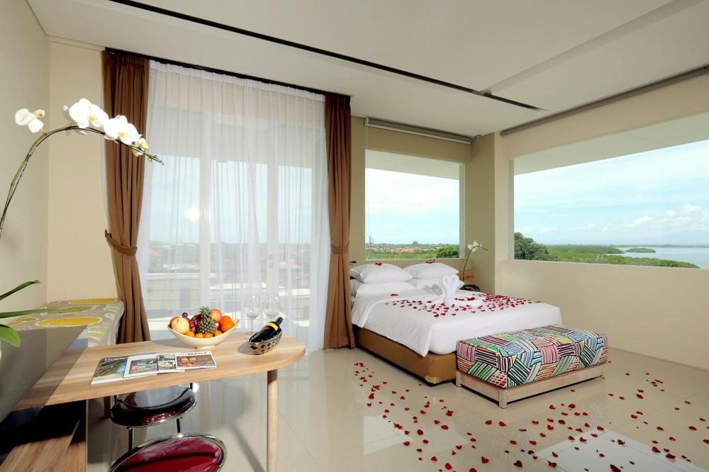 Habitación Familiar con vistas a la bahía