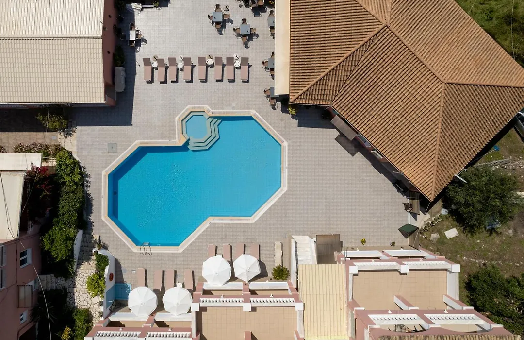 Paradiso Hotel Corfu Sea View Apartments With Pool In Ipsos-1