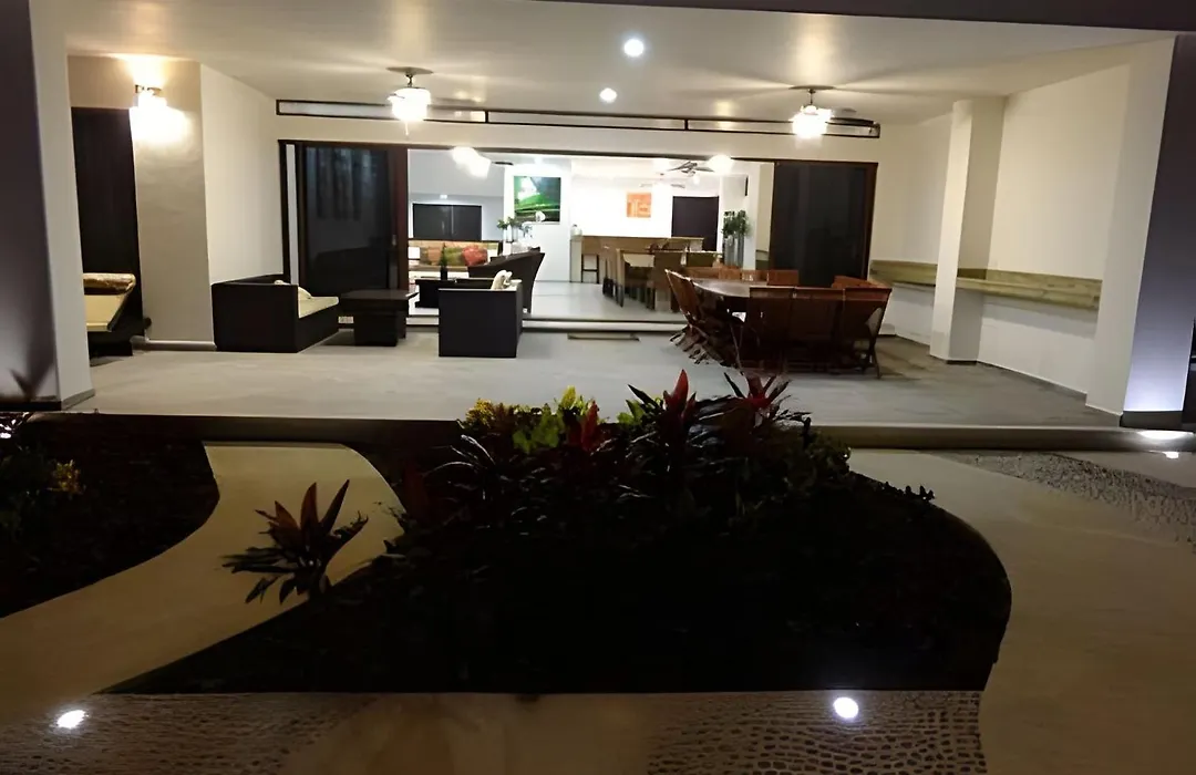 13Bdr Villa Bellamar Akumal - Private Chef - Beachfront - Weddings-Business Retreats-Golf-Family-1