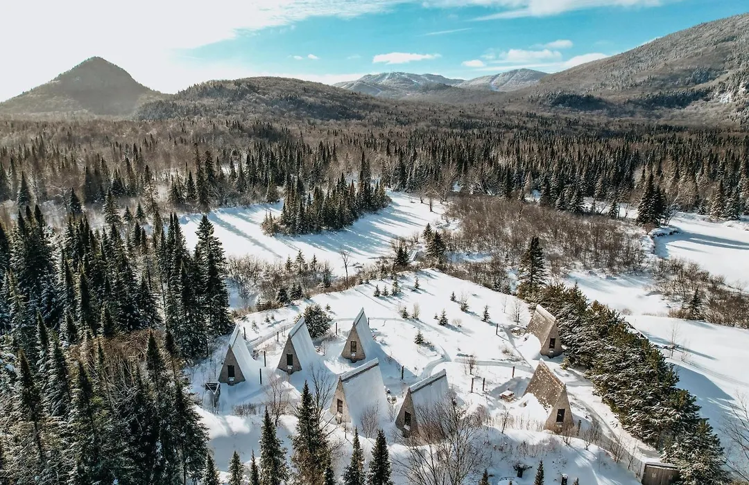 Farouche Tremblant Cabines Nature Avec Bain Nordique-1