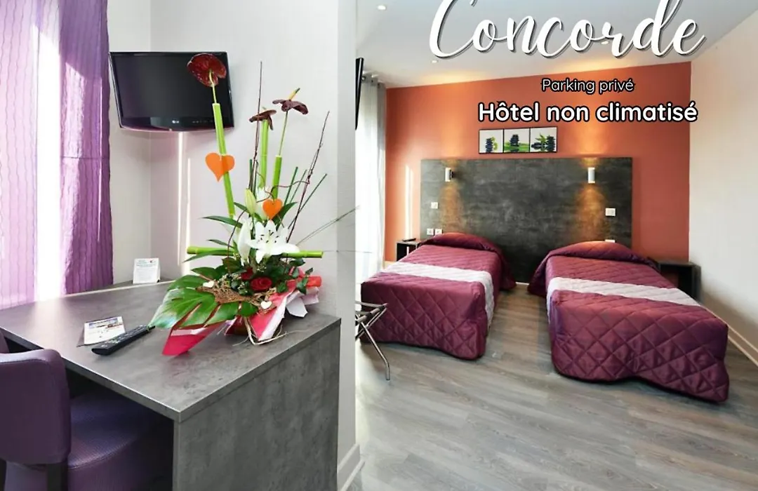 Hotel Concorde - Rodez Centre Ville-1