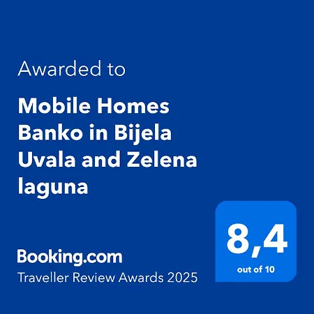 Mobile Homes Banko In Bijela Uvala And Zelena Laguna-3