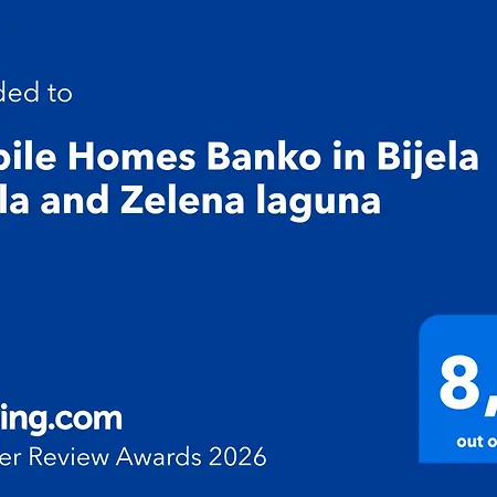 Mobile Homes Banko In Bijela Uvala And Zelena Laguna-2