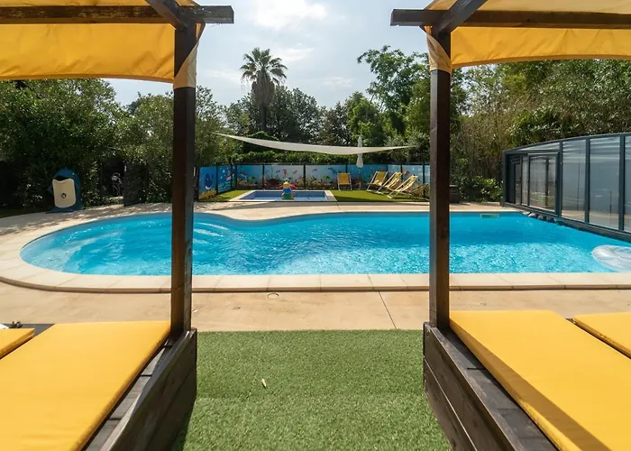 Gite Imagine Roussillon Residence Privee Avec Piscine - 8 Personnes Canet-en-Roussillon