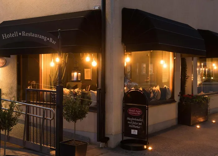 Hotell Aqva Restaurang & Bar Ett Biosfaerhotell Med Fokus Pa Hallbarhet
