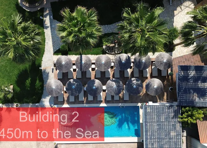 Evlogia Hotel Seafront And Anex By Greek Pride Fourka