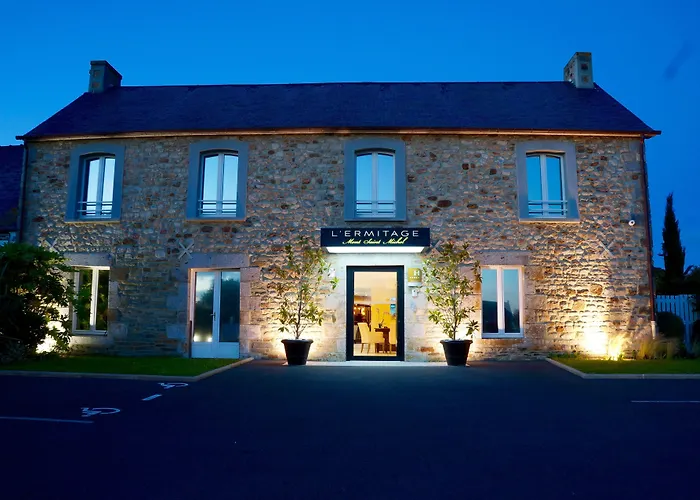Hotel Ermitage - Mont-Saint-Michel à Beauvoir 