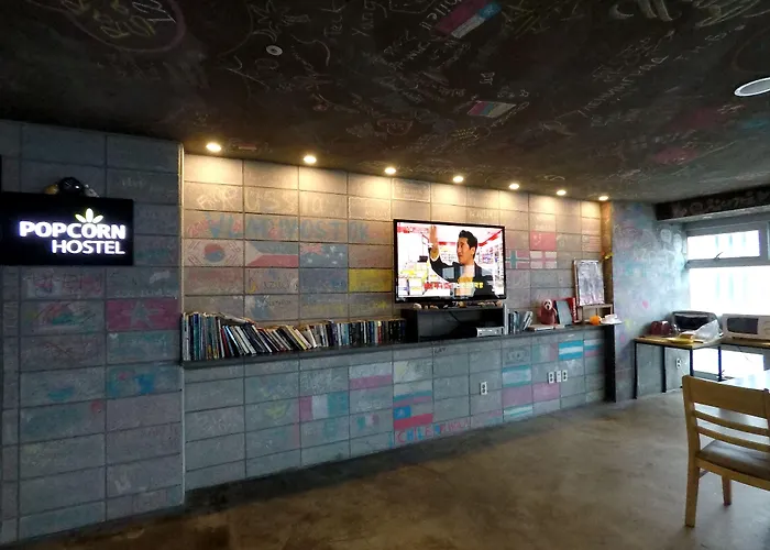 Popcorn Hostel Haeundae Ch'ongsap'o