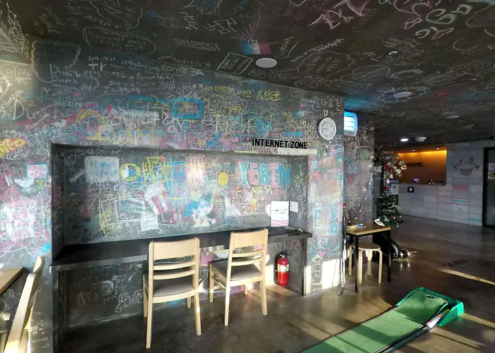 Popcorn Hostel Haeundae Ch'ongsap'o
