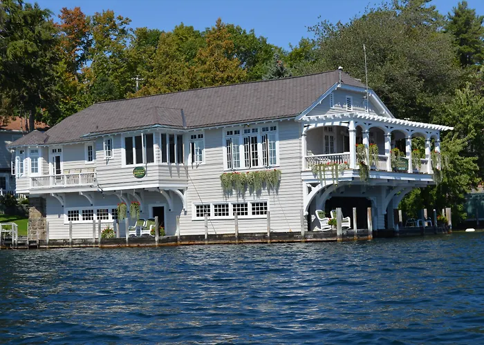 Lake George Boathouse Waterfront Lodging Bolton Landing