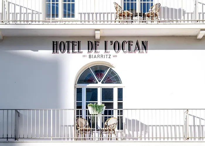 Hotel Restaurant de l'Océan - Coeur de ville, proche Grande Plage et Port Vieux Biarriz