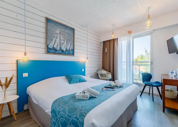 Hotel La Cote Oceane - Climatisé- Saint Jean de Monts- 250m plage