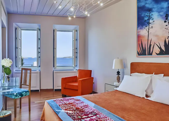 Villa Selena - 1830S Art-House Suites In Vaporia, 50M From Asteria Beach