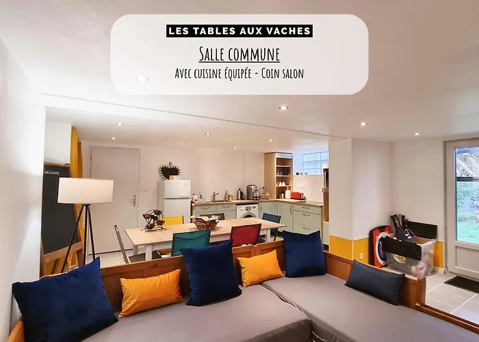 La Salvetat - Studios équipés - Les Tables Aux Vaches
