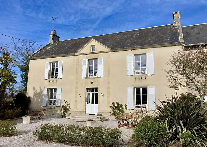 Les chambres d'Omaha Beach Etablissement avec deux chambres d'hôtes, petit-déjeuner compris fait-maison et produits locaux