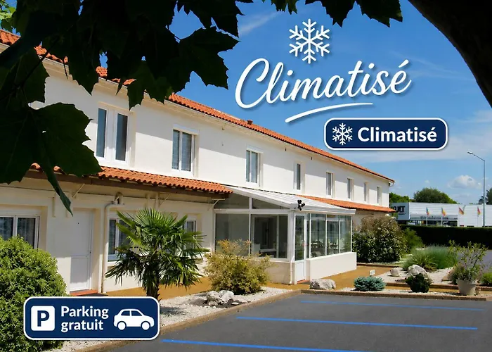 Cit'Hotel Les Atlantes Royan Parking Prive
