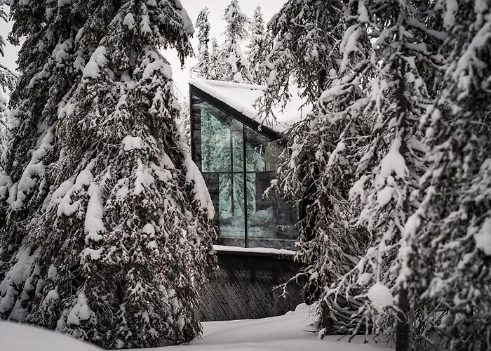 Magical Pond Nature Igloos Rukatunturi
